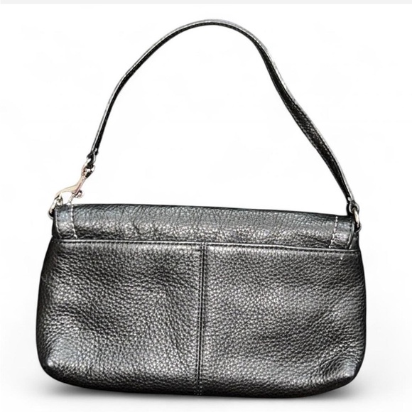 Coach Black Leather Shoulder Bag - Picture 4 of 4